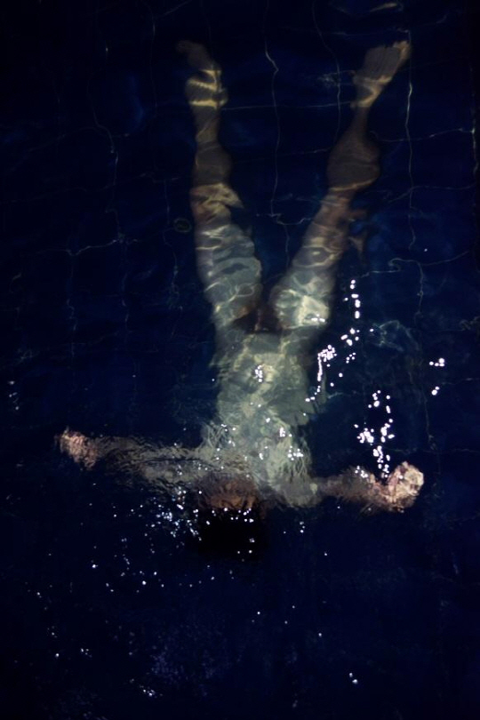 이주호 ‘청춘의 수영’ 75.5x118.5cm, 2016년작 /사진제공=프리드리히 에버트 재단