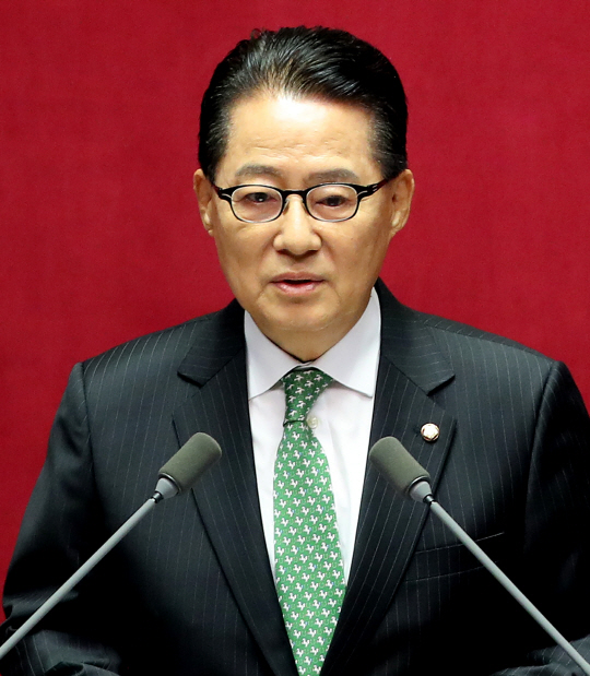 박지원 “박근혜 대통령 ,남북정상회담 시도해야”