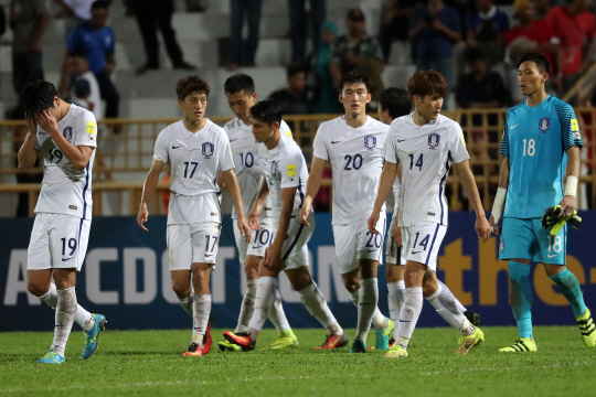 한국이 2018 러시아 월드컵 아시아지역 최종예선 2차전에서 시리아와 0-0 무승부를 기록했다. /연합뉴스