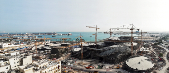 현대건설 카타르 공사 현장