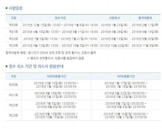한국사능력검정시험, 오늘(13일) 접수 시작 ‘시험 날짜는 다음달 22일’
