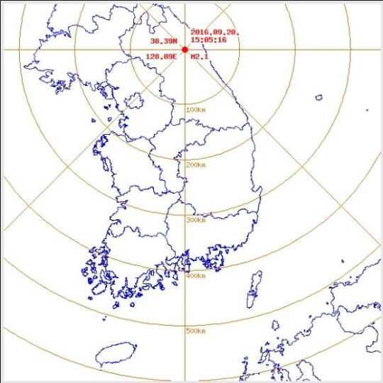북한 지진, 강원도 양구서 자연지진 발생 “피해는 없을 것”