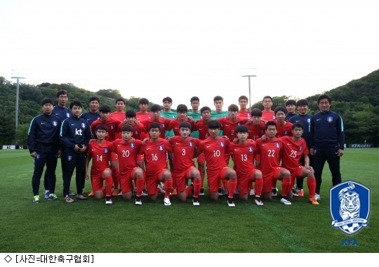 U-16 한국 축구대표팀이 20년 만에 아시아 대회 조별리그에서 예선 탈락했다./사진=대한축구협회