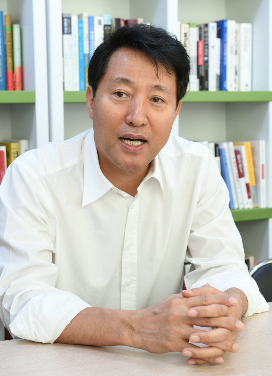 [대선주자 인터뷰] 오세훈 '매출·고용 늘린 기업인, 경영권 상속 보장해줘야'