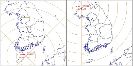 전남 여수서 규모 2.4 지진 이어 북한 황해북도서 규모 2.3 지진