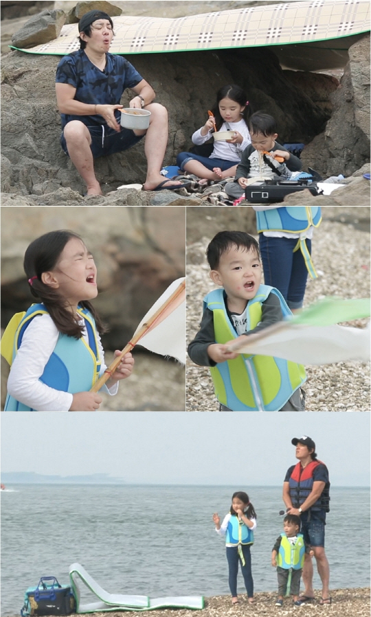 ‘슈퍼맨이 돌아왔다’ 소다남매가 무인도에 표류했다/사진= KBS 2TV ‘해피선데이 -슈퍼맨이 돌아왔다’