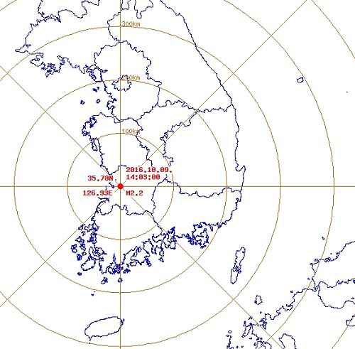 광주서 2.2 규모 지진 발생…‘한반도 왜 이러나’