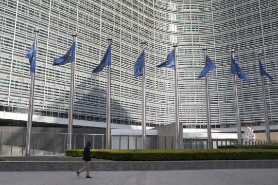 벨기에 브뤼셀의 EU 집행위원회(EC)/사진=블룸버그통신