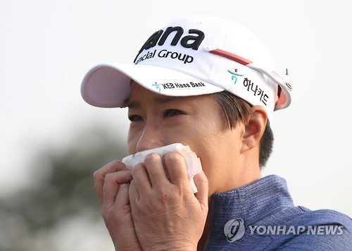 ‘골프여왕’ 박세리, 눈물의 은퇴식…“나는 정말 행복한 사람”