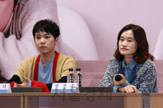이홍기와 박정유 PD가 KBS 쿨FM ‘키스 더 라디오’ 기자간담회에 참석했다.