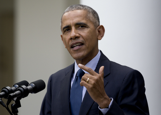 버락 오바마 미국 대통령/AP연합뉴스