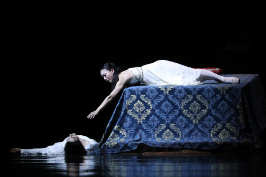 22일 예술의전당 오페라극장에서 유니버설발레단이 공연하는 ‘로미오와 줄리엣’ 프레스콜이 열렸다.