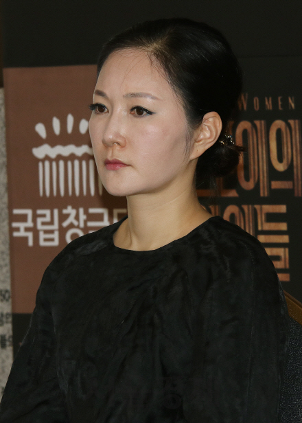 배우 김지숙이 4일 국립극장 해오름극장에서 열린 창극 ‘트로이의 여인들’ 제작발표회에 참석했다.