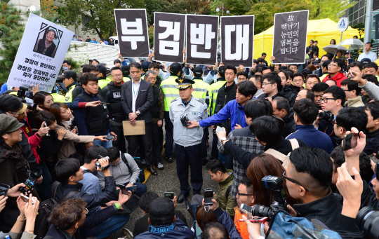 경찰이 25일 고 백남기씨 시신에 대한 부검영장 강제집행해 다시 나선다./출처=권욱기자