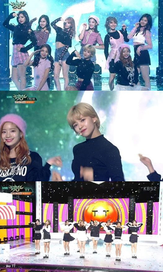 ‘뮤직뱅크’ 트와이스, 걸그룹이란 바로 이런 것…‘걸그룹의 정석’ 선보였다