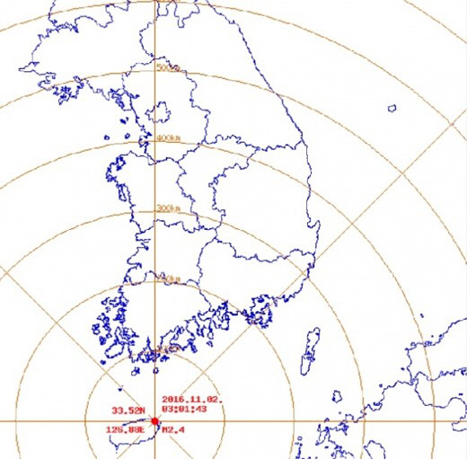 제주서 규모 2.4 지진, 나라도 어수선… 지진까지 발생 ‘긴장감↑’