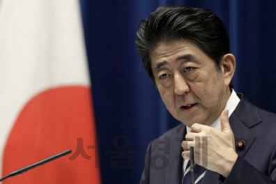 아베 신조 일본 총리/사진=블룸버그통신