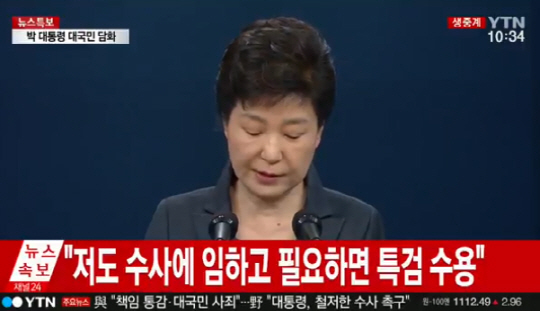 “박근혜 대통령 하야하라! 대한민국 정의 국민의 힘으로 살릴 것” 광주광역시의회 국민의 뜻 전해…