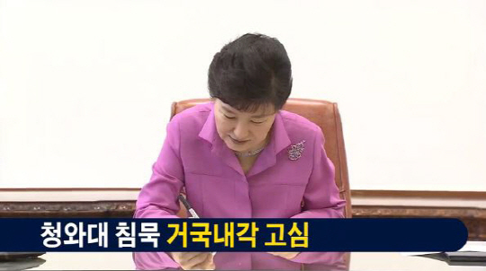 새누리당 조원진 의원, “이정현 대표, 청와대에 강력하게 요구 해 와” 지도부 사퇴론 일축