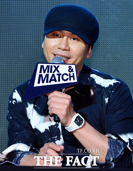 양현석 YG 엔터테인먼트 대표가 차은택 씨와 YG가 연관됐다는 루머에 대해 반박했다. /더팩트