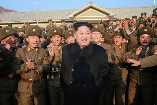 김정은 북한 노동당 위원장이 제1344군부대 관하 구분대(대대급 이하 부대)를 시찰했다고 조선중앙통신이 9일 보도했다. /연합뉴스