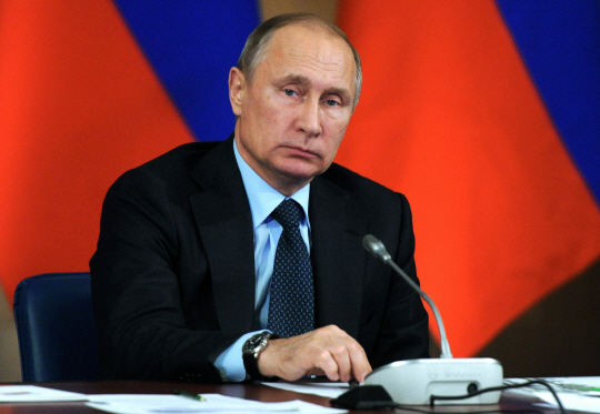 블라디미르 푸틴 러시아 대통령/EPA연합뉴스