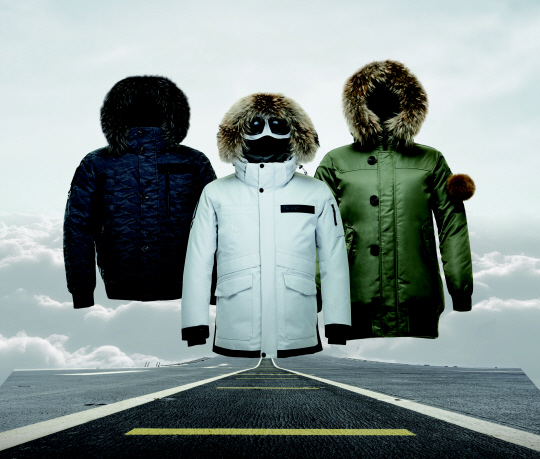 K2가 사파리 헤비 다운 콘셉트로 출시한 멀티 유즈 다운 재킷 ‘고스트’ 시리즈./사진제공=K2