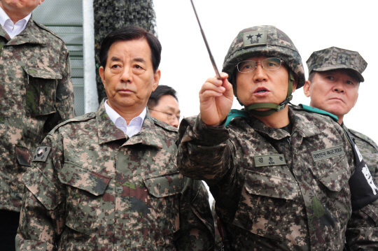 한민구 국방장관./ 연합뉴스