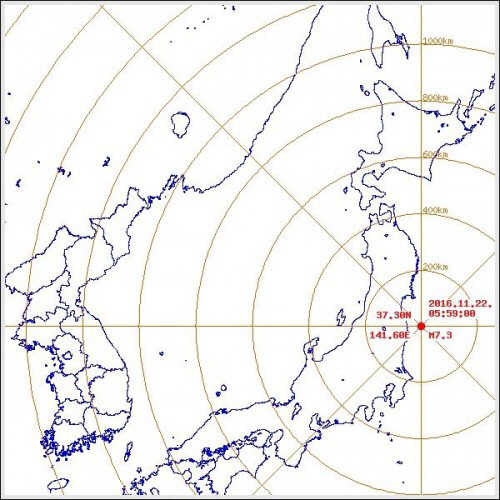 일본 후쿠시마 7.3 강진…日 기상청 “1주일 내 같은 규모 지진 올 수도”