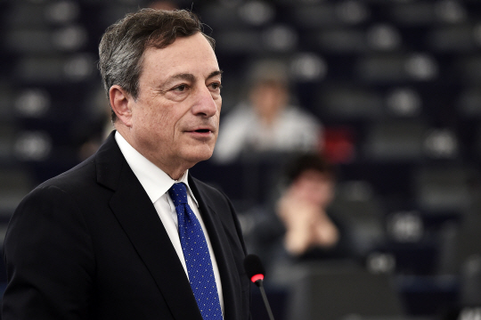 마리오 드라기 유럽중앙은행(ECB) 총재/AFP연합뉴스
