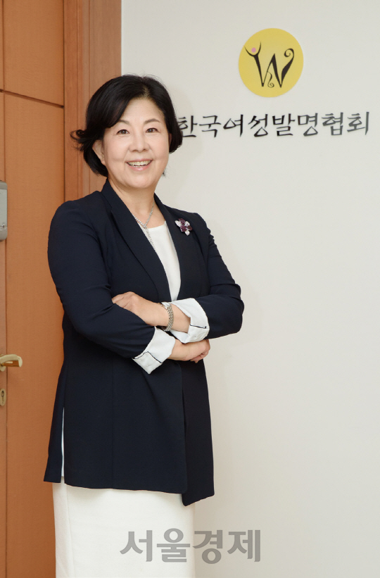 한국여성발명협회 조은경 회장/ 이정욱 기자