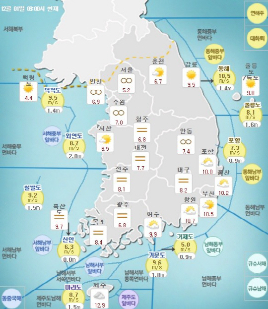 오늘 날씨 기온 낮부터 떨어져↓퇴근길 더 춥다…주말부터는 기온 올라↑