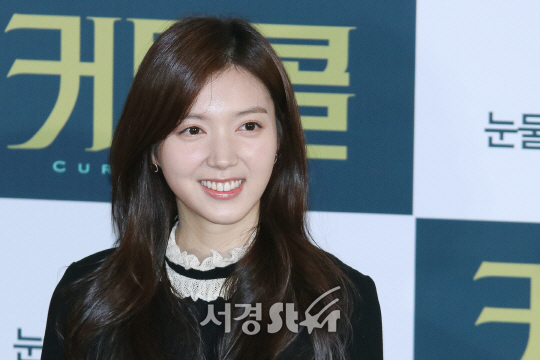 배우 채서진이 영화 ‘커튼콜’ 언론시사회에 참석했다.