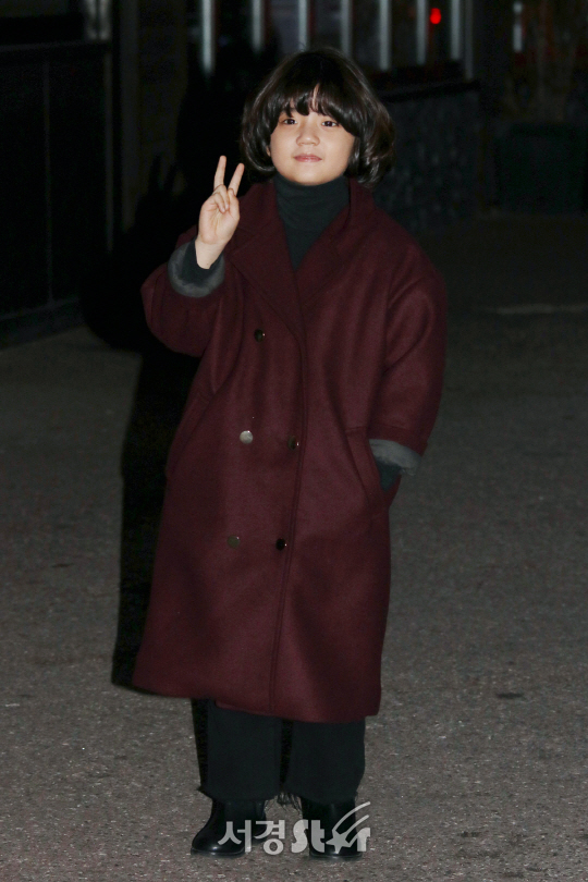 배우 김강훈이 3일 열린 ‘이번 주 아내가 바람을 핍니다’ 종방연에 참석하고 있다.