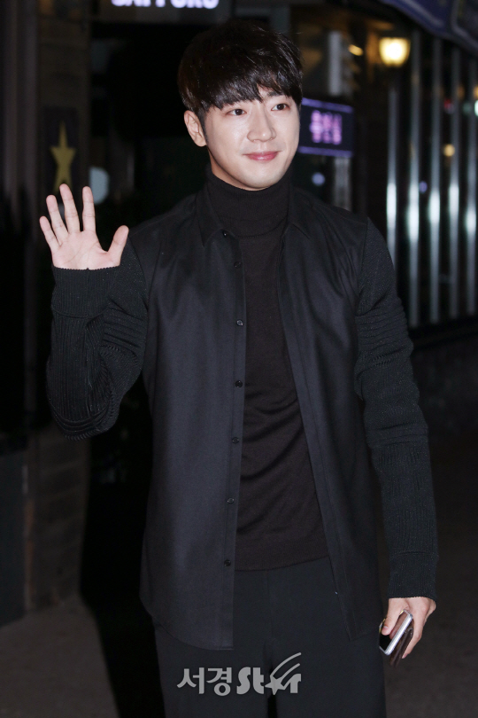 배우 이상엽이 3일 열린 ‘이번 주 아내가 바람을 핍니다’ 종방연에 참석하고 있다.