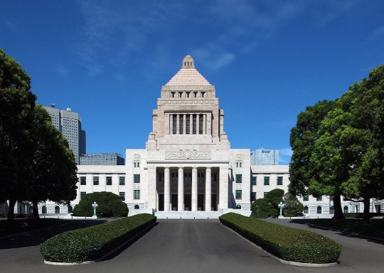 일본 도쿄도 지요다구 나가타초의 국회의사당/위키피디아 캡처