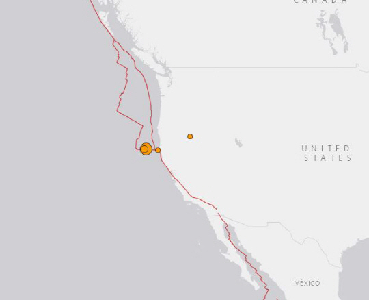 USGS 홈페이지 캡처