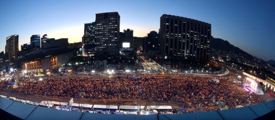 박근혜 대통령 즉각 퇴진 촛불