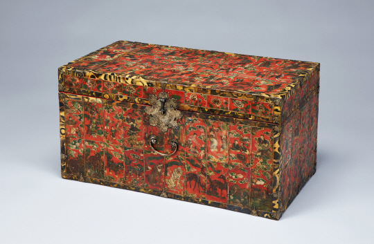 18세기 조선시대 공예기술의 정수를 보여주는 ‘화각장생문함’ /사진제공=가나문화재단