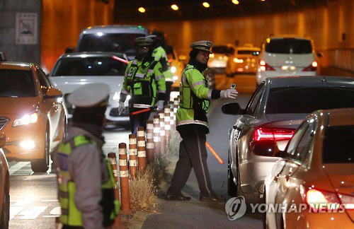 밤새 음주운전자 479명 적발…일제단속 예고도 소용없었다