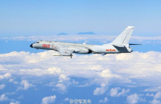 출처=중국인민해방군공군 웨이보 계정 캡쳐