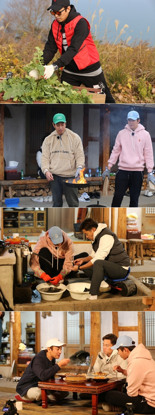 tvN ‘삼시세끼 어촌편’ 득량도에서의 마지막 하루를 보내는 에릭, 이서진, 윤균상 / 사진제공 = tvN