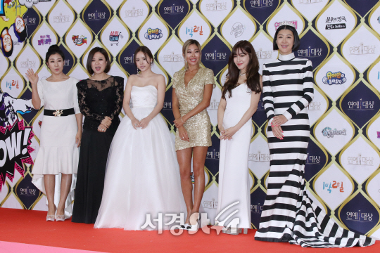 언니들의 슬램덩크 팀, 센언니들의 화려한 입장~(2016 KBS 연예대상)