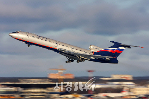 사고기와 같은 기종의 Tu-154(출처/위키미디아)