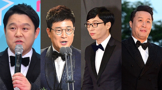 MBC ‘김구라 김성주 유재석 정준하’ 대상후보, 이변 작용할까 ‘긴장감↑’