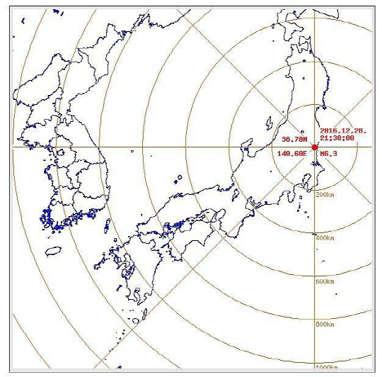 일본 아바라키현 규모 6.3지진 발생, 도쿄대 교수 “당분간 계속될 것”