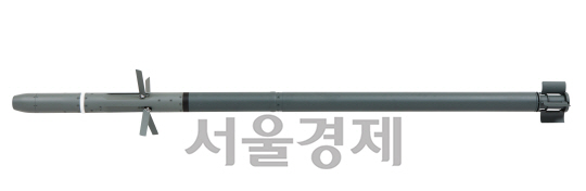 2.75인치 유도로켓 ‘비궁’ 유도탄./사진제공=LIG넥스원