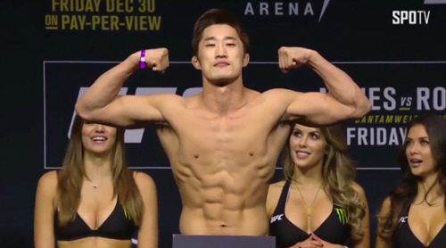 ‘스턴건’ 김동현이 돌아왔다…UFC207서 타렉 사피딘과 메인카드 경기, 승리할 경우 아시아 최다승 13승