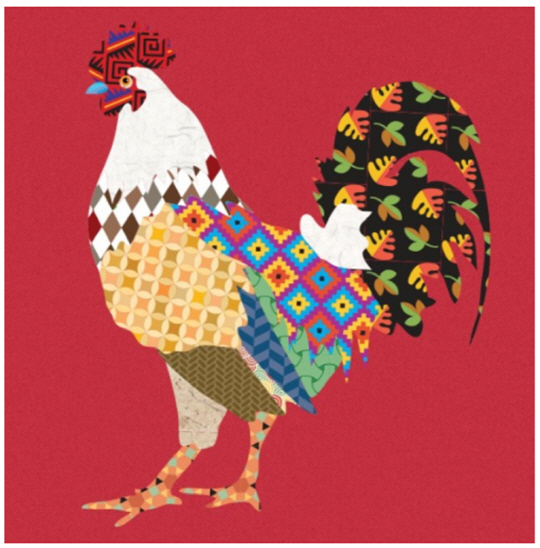 붉은 닭의 해 ‘새해의 행운이 깃들기를 기원’. 네티즌 “또 닭인가…” 폭소
