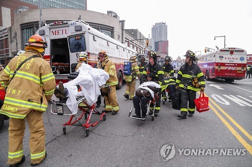 열차 탈선사고 현장/연합뉴스